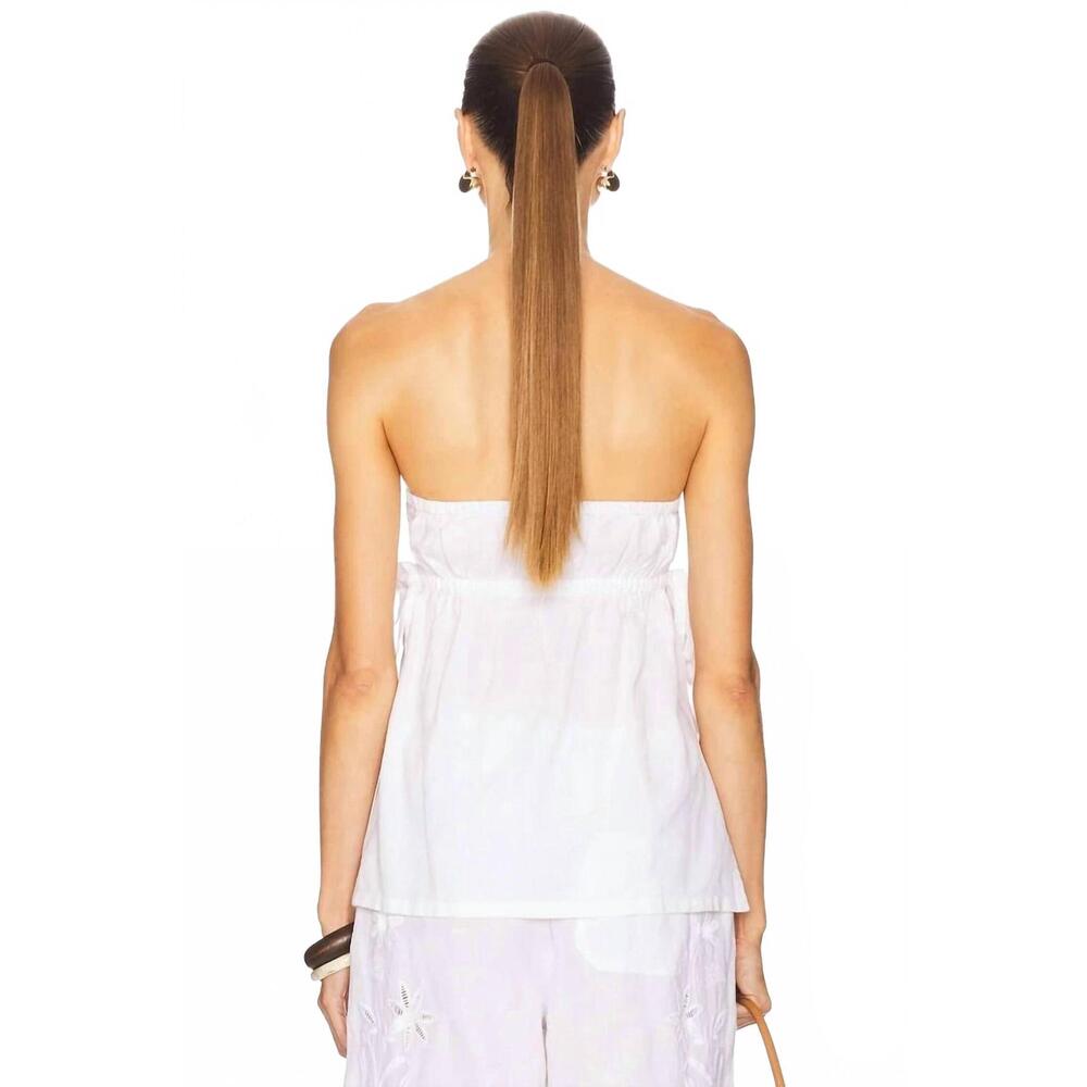 NEW CIAO LUCIA women's sebastian top in white - Picture 2 of 3